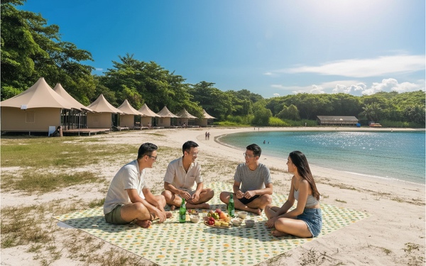 Bonding time with family and friends at St John Island with Gogreen